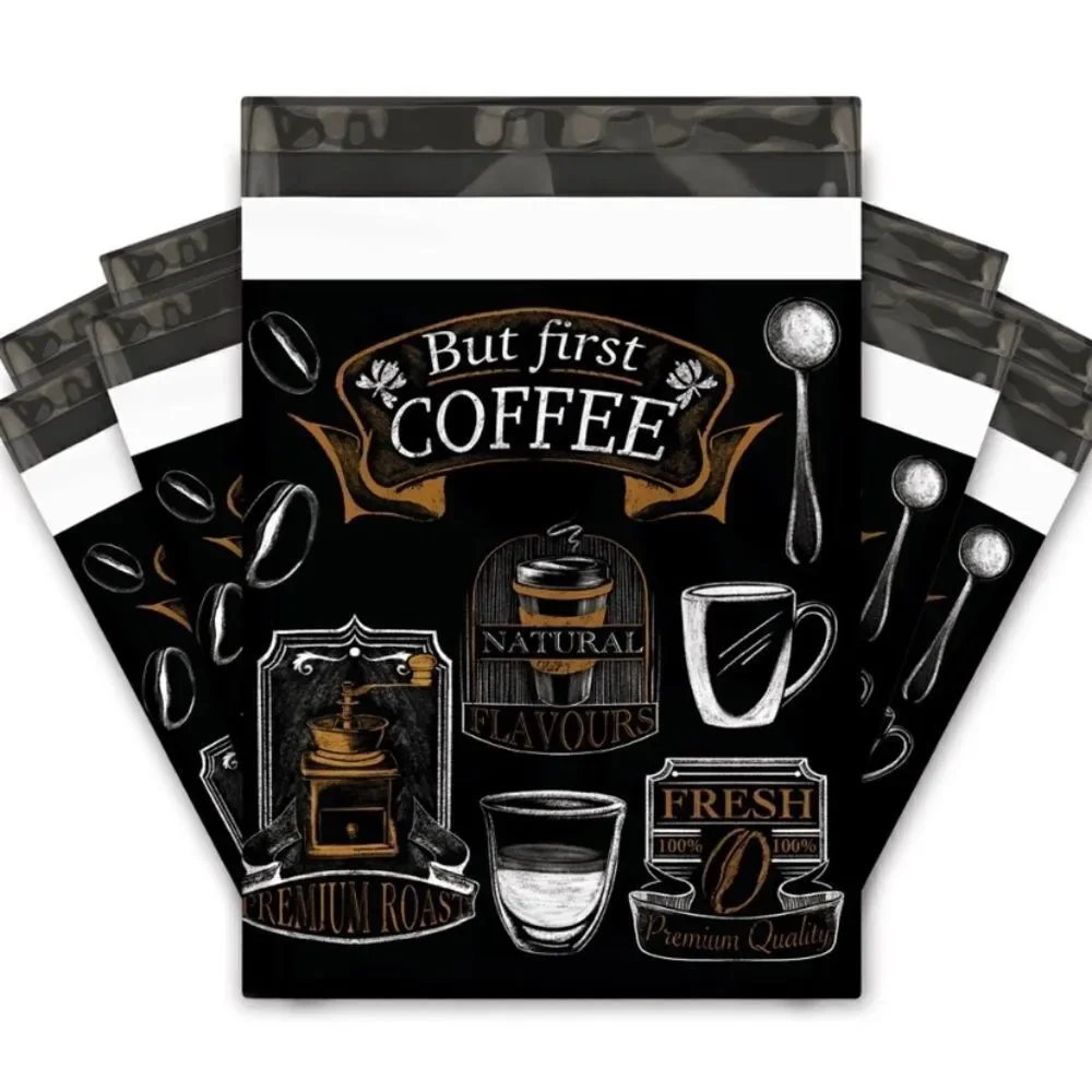 Poly Mailers 14.5x19 10x13 sizes 40 poly mailers 40 stickers
